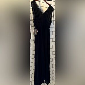 Black Boho Maxi Dress